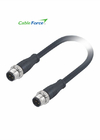 A Code Waterproof Sensor M12 Circular Connector Molded 1M PVC UnShielded Cable