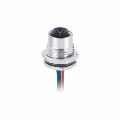 Profibus Stainless M12 Circular Connector B Code PG9 Male Panel IP67