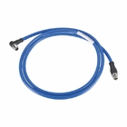 M12 NFPA 130 Industrial Ethernet Cable EN 45545 X Code Male To Male LSZH Cable