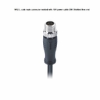 5M Sensor Actuator Cable 16A 690V AC M12 L Code 5 Pin Connector