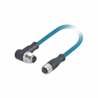 Shielded Industrial Ethernet Cable X Code Male To A Code Female For Profinet Network