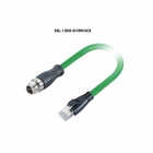 X Coding M12 To Rj45 Ethernet Cable Cat 6A SFTP 26AWG For Profinet Ethernet