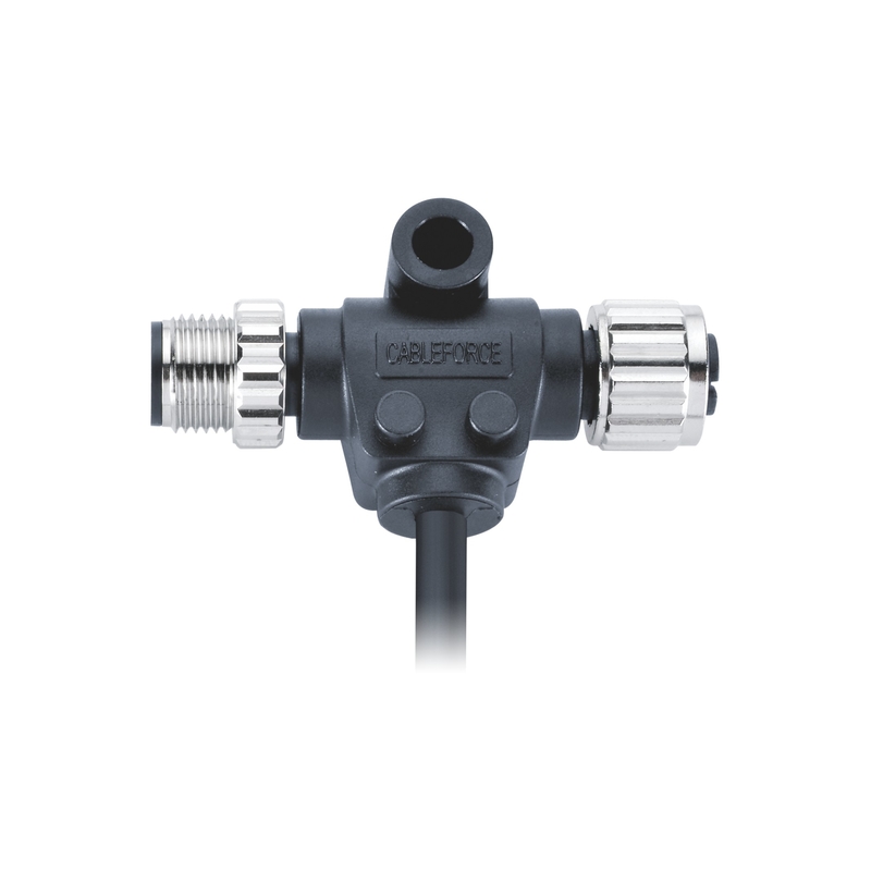 NMEA2000 M12 5 Pin Connector A Code Power Tap Male To Female 0.5M 1M 2M