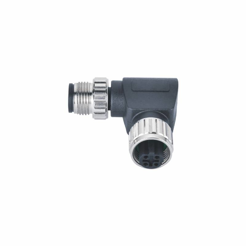 M12 L Shape Connector 3 Pin A coded NMEA 2000 Male To Female Adapter