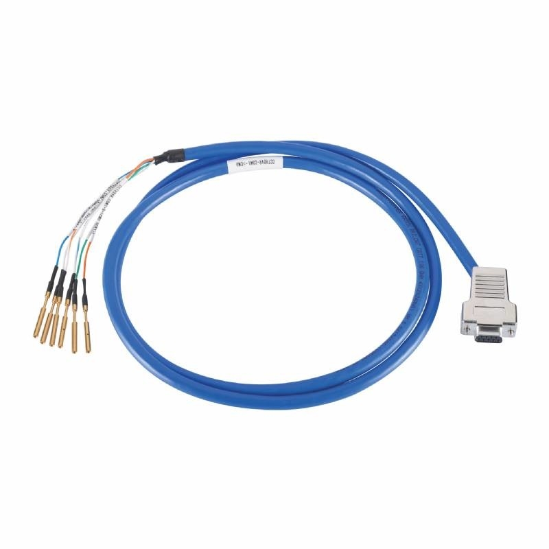 PCB Contacts Industrial Ethernet Cable 9pin D Sub Connector For Passenger Rail